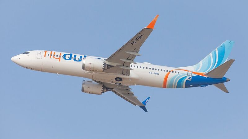迪拜航空客机资料图，非本次涉事飞机或现场